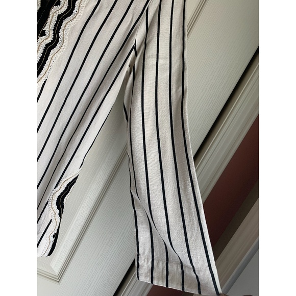 Tory Burch Filipa Slub Stripe Tunic - Picture 11 of 15